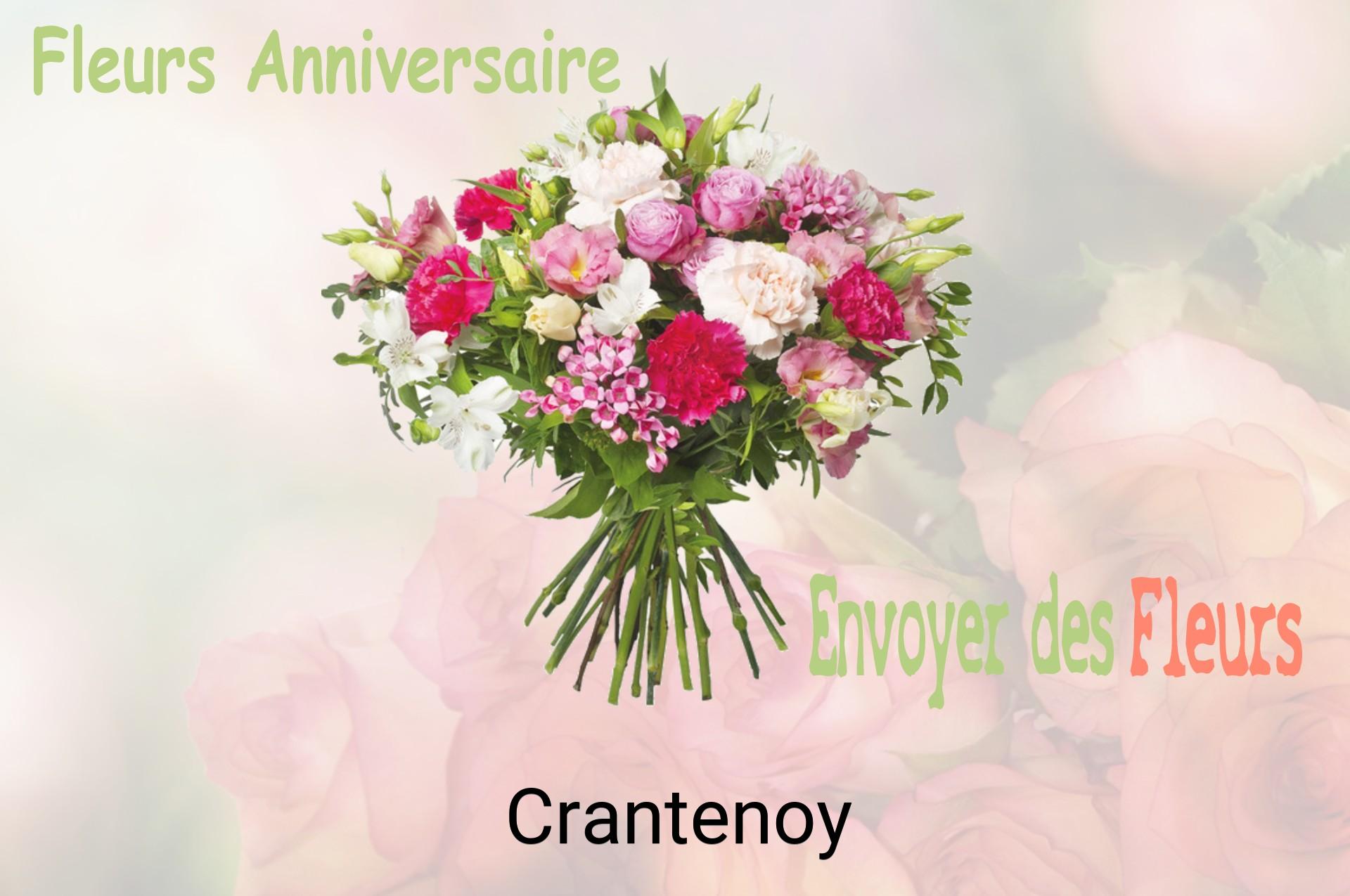 Bouquet de fleurs d’anniversaire livré à Crantenoy